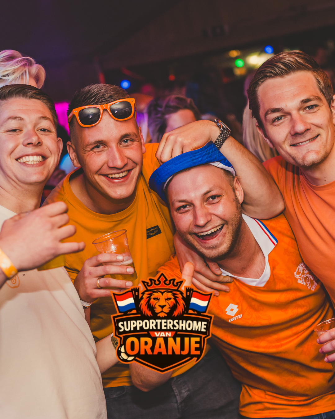 Sfeerfoto Supportershome van Oranje